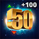 Make 50 trades of $100 or more